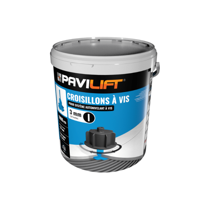 PAVILIFT, Croisillon autonivelant à vis 3 mm / Barre