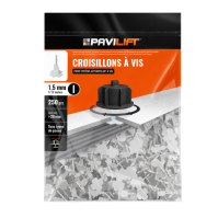 PAVILIFT, Croisillon autonivelant à vis 1,5 mm / Barre