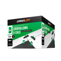 PAVILIFT, Croisillon autonivelant à cale 4 mm / Barre
