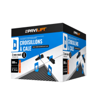 PAVILIFT, Croisillon autonivelant à cale MAXI 3 mm / Barre