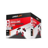 PAVILIFT, Croisillon autonivelant à cale MAXI 5 mm / Barre