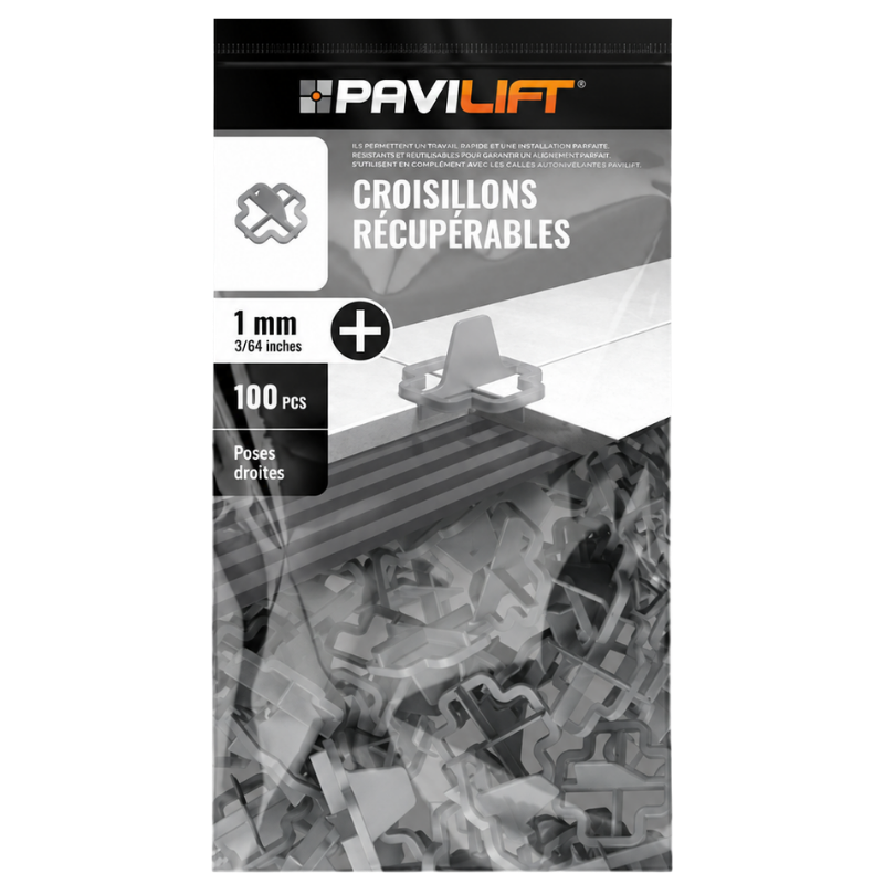 PAVILIFT, Croisillon récupérable 1 mm / Croix