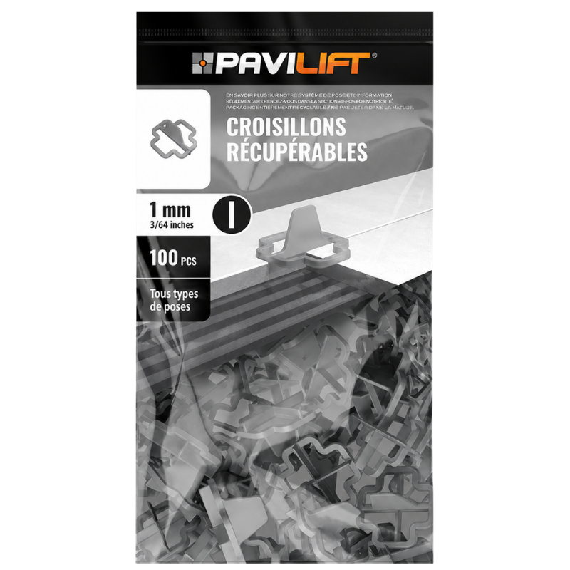 PAVILIFT, Croisillon récupérable 1 mm / Barre