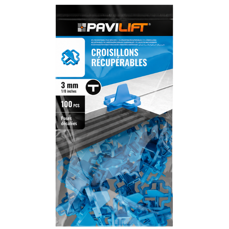 PAVILIFT, Croisillon récupérable 3 mm / Té