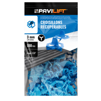 PAVILIFT, Croisillon récupérable 3 mm / Y 120°