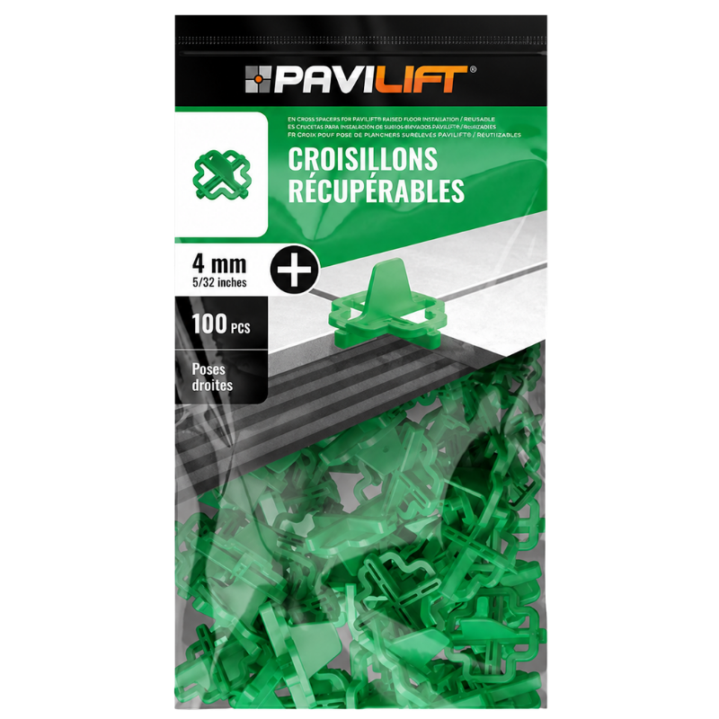PAVILIFT, Croisillon récupérable 4 mm / Croix