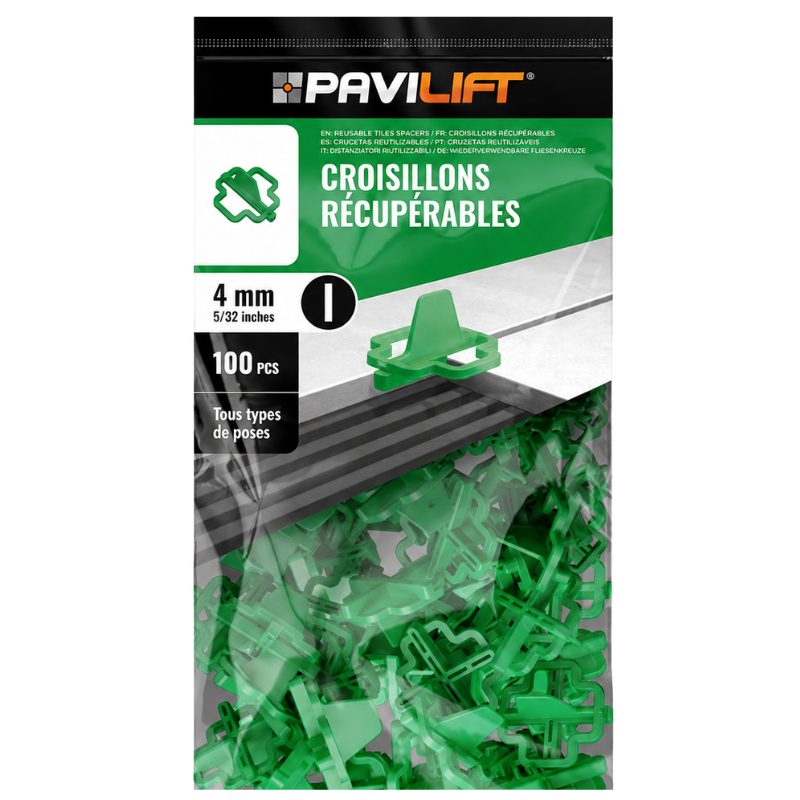 PAVILIFT, Croisillon récupérable 4 mm / Barre