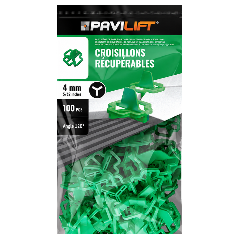 PAVILIFT, Croisillon récupérable 4 mm / Y 120°