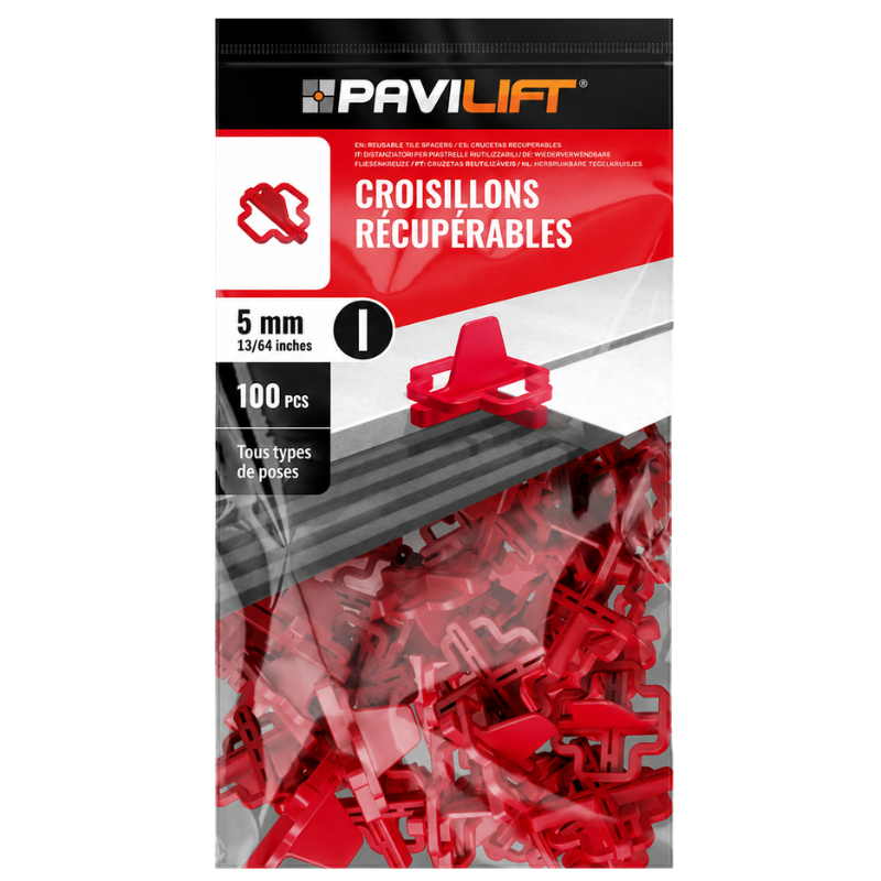 PAVILIFT, Croisillon récupérable 5 mm / Barre