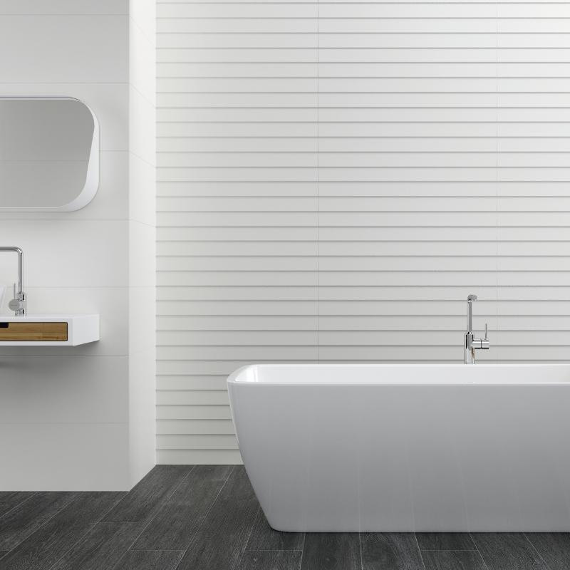 NEVE SATIN Shutter, Carrelage mural
