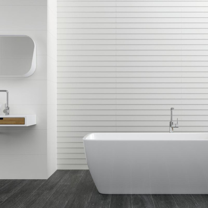 NEVE SATIN Shutter, Carrelage mural