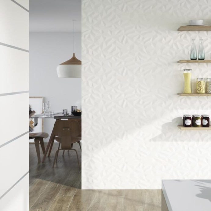 NEVE SATIN Space, Carrelage mural