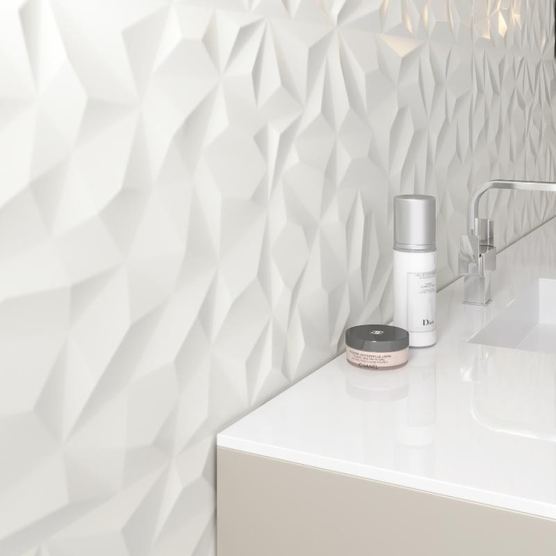 NEVE SATIN Space, Carrelage mural