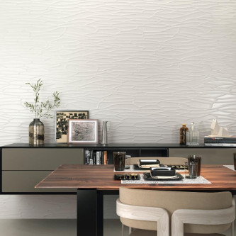 NEVE SATIN View, Carrelage mural