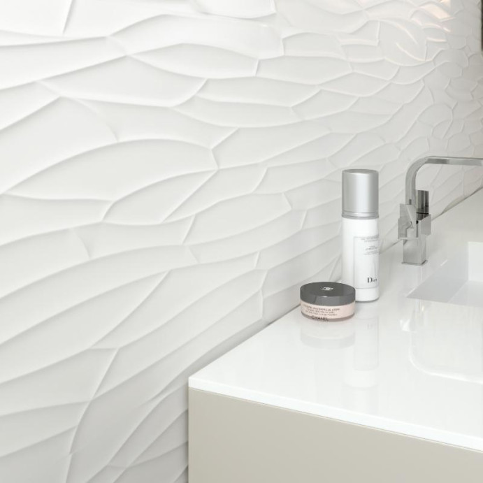NEVE SATIN View, Carrelage mural