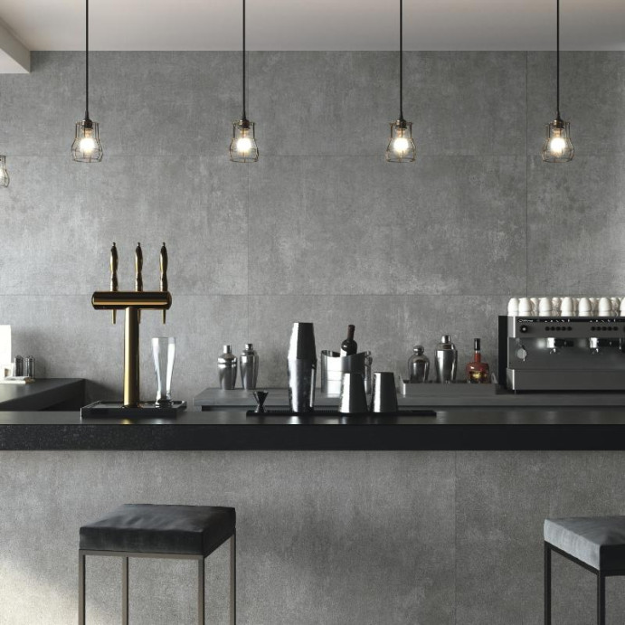 ONEWAY Steel, Carrelage intérieur