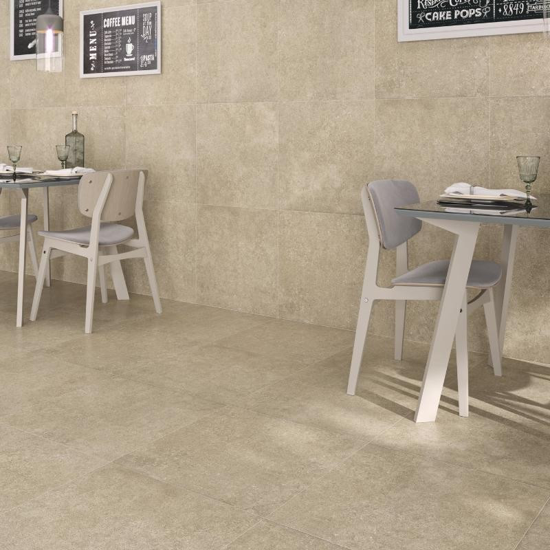 PIERRE OZONE Taupe, Carrelage intérieur