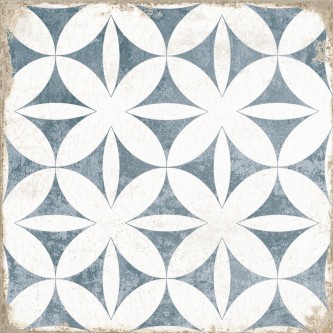 GRAFTON Abbey Blue, Carreaux de ciment