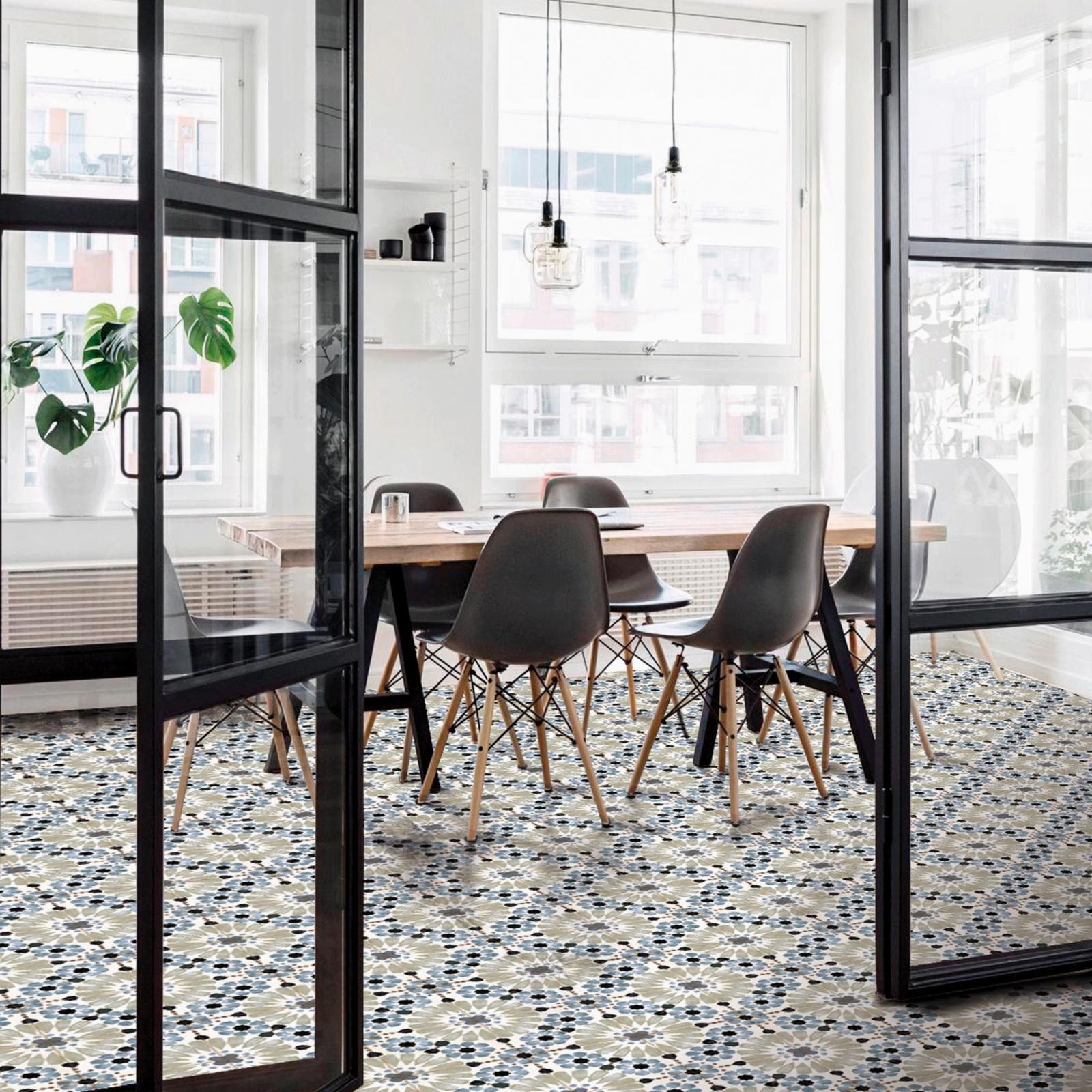 GRAFTON Mina, Carreaux de ciment