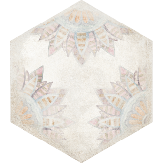 HABITANIA Flora, Carreaux de ciment hexagone