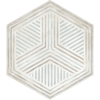 HABITANIA Luci, Carreaux de ciment hexagone