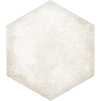 HABITANIA Mily White, Carreaux de ciment hexagone