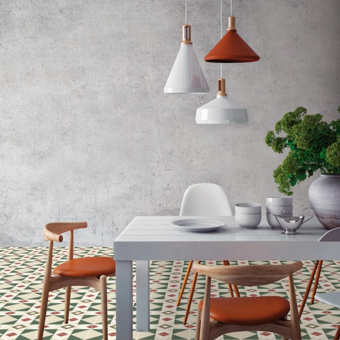 KOMPAS Lex, Carreaux de ciment