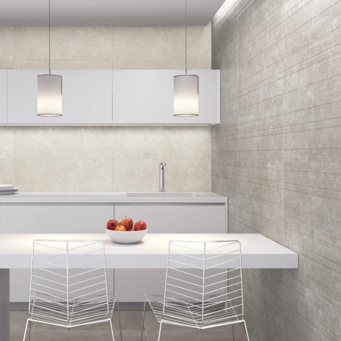 QUEENSLAND VEGGEN Grey, Carrelage mural