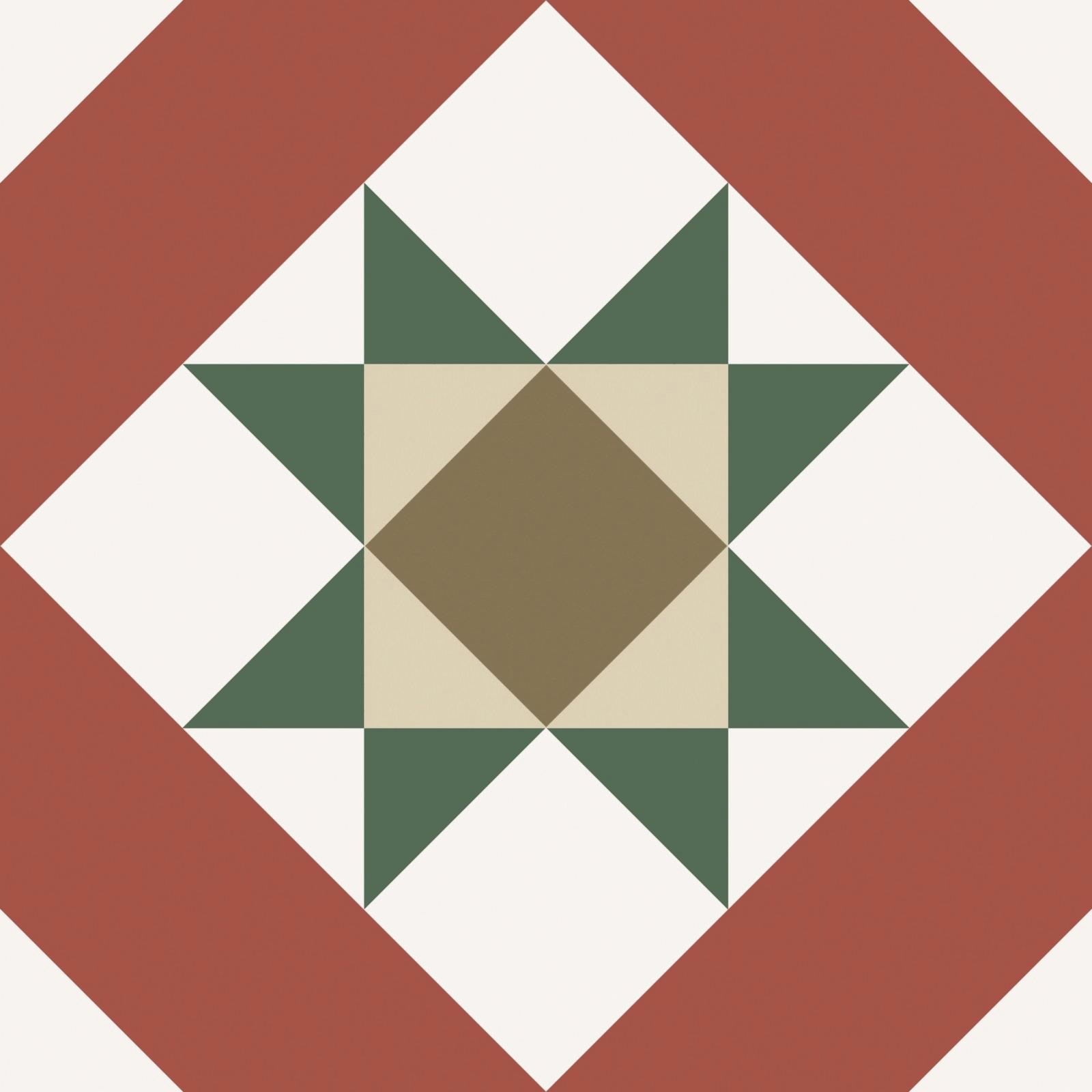 KOMPAS Vetro, Carreaux de ciment