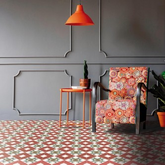 KOMPAS Vetro, Carreaux de ciment
