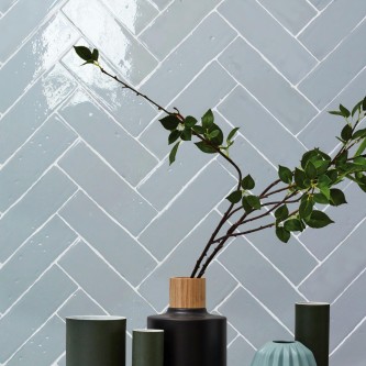 LAUREL CLAY Marley Blue, Carrelage mural