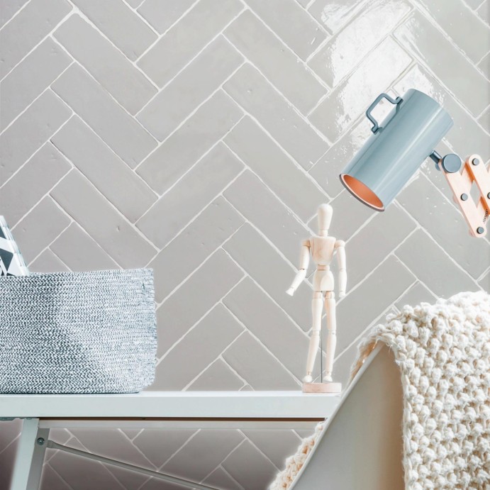 LAUREL CLAY Selma Grey, Carrelage mural