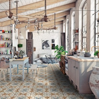 LOFT FLOOR Aurora, Carreaux de ciment