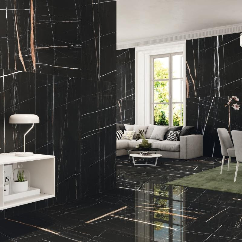 TITANIUM Black, Carrelage intérieur