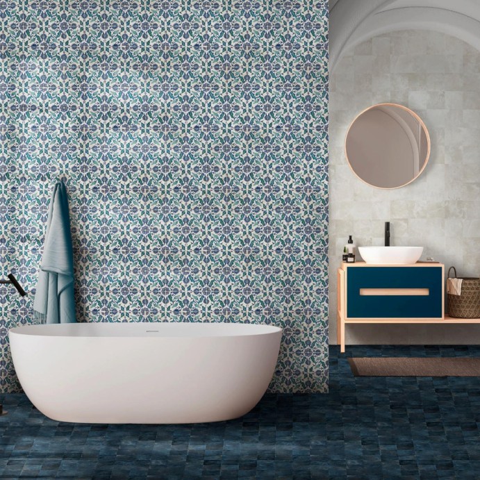 TERRA Blue Clay, Carreaux de ciment