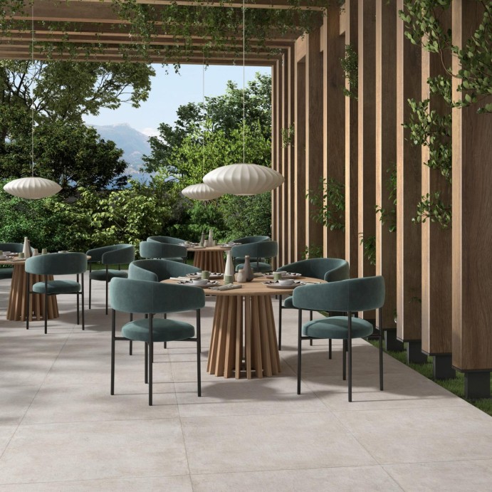 INDUSTRIAL Bianco, Carrelage extérieur