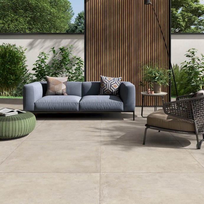 INDUSTRIAL Beige, Carrelage extérieur