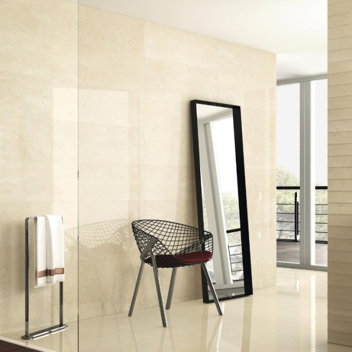 VELVET Cream, Carrelage mural