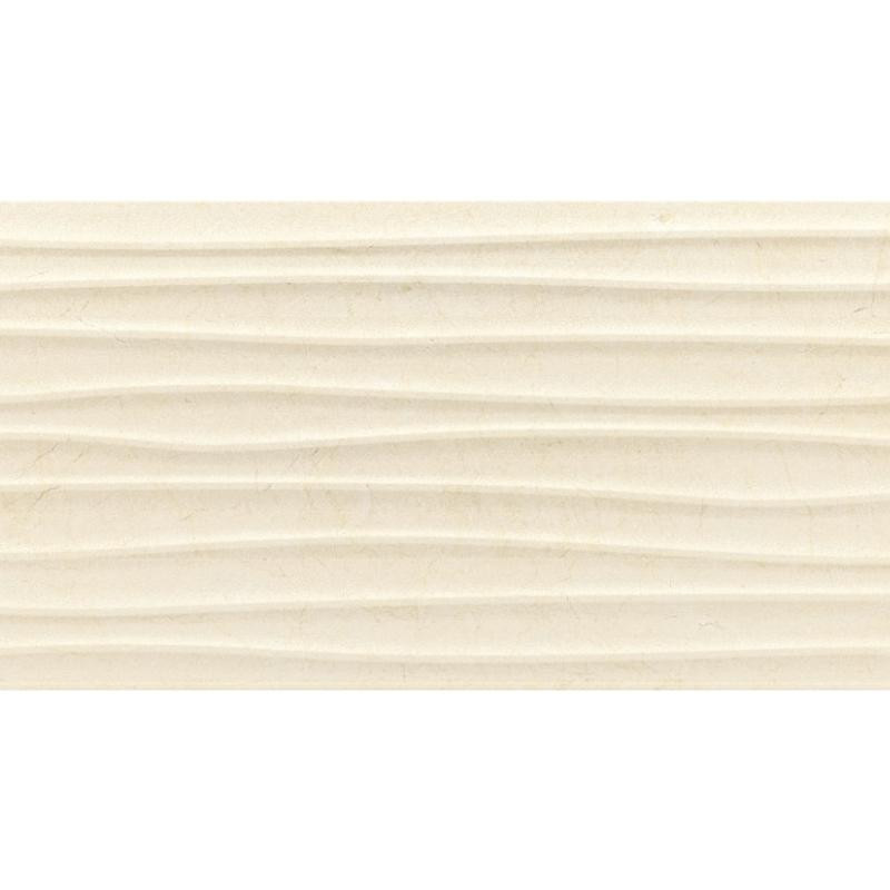 VELVET WELLEN Cream, Carrelage mural