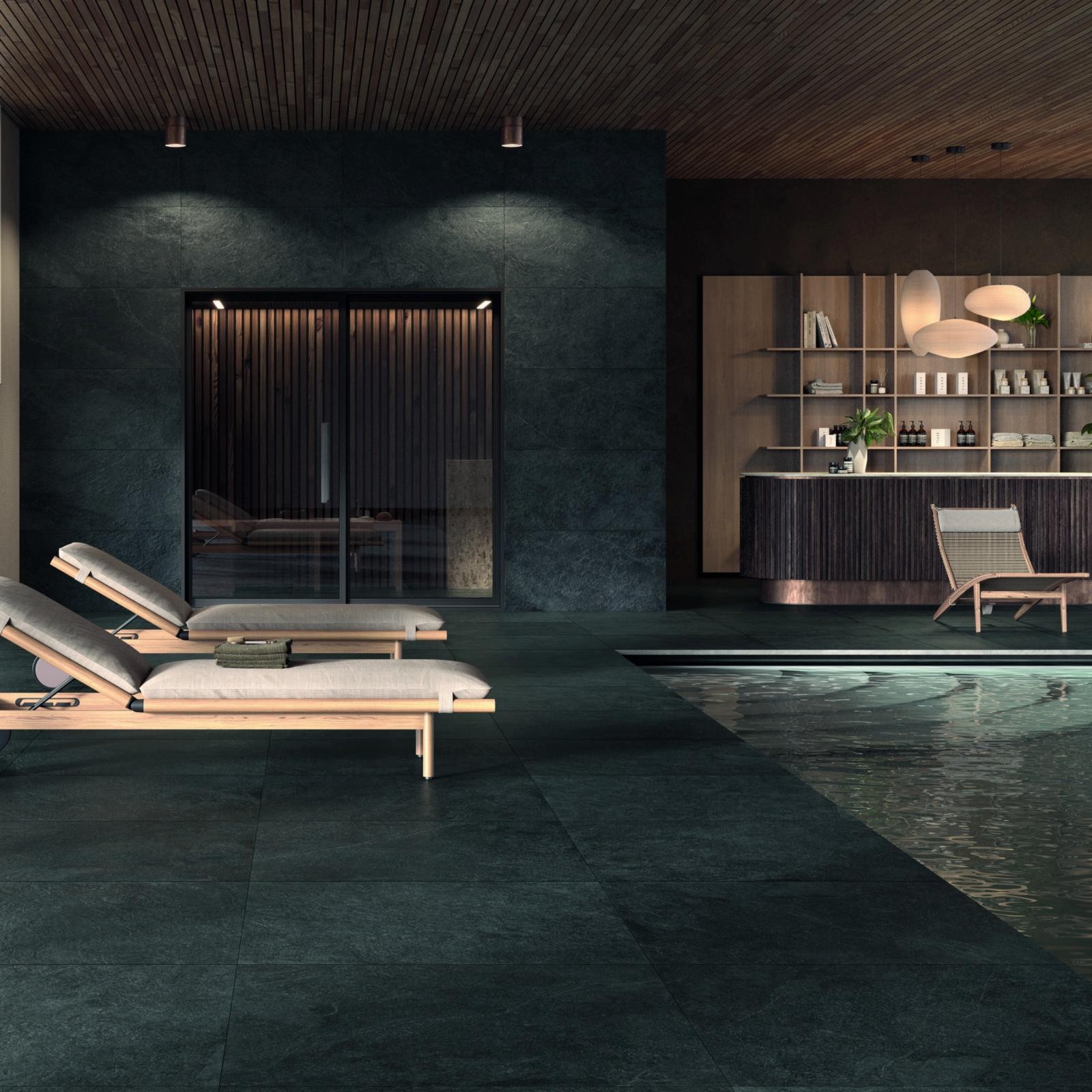 PIETRA ANTICA Black, Carrelage intérieur