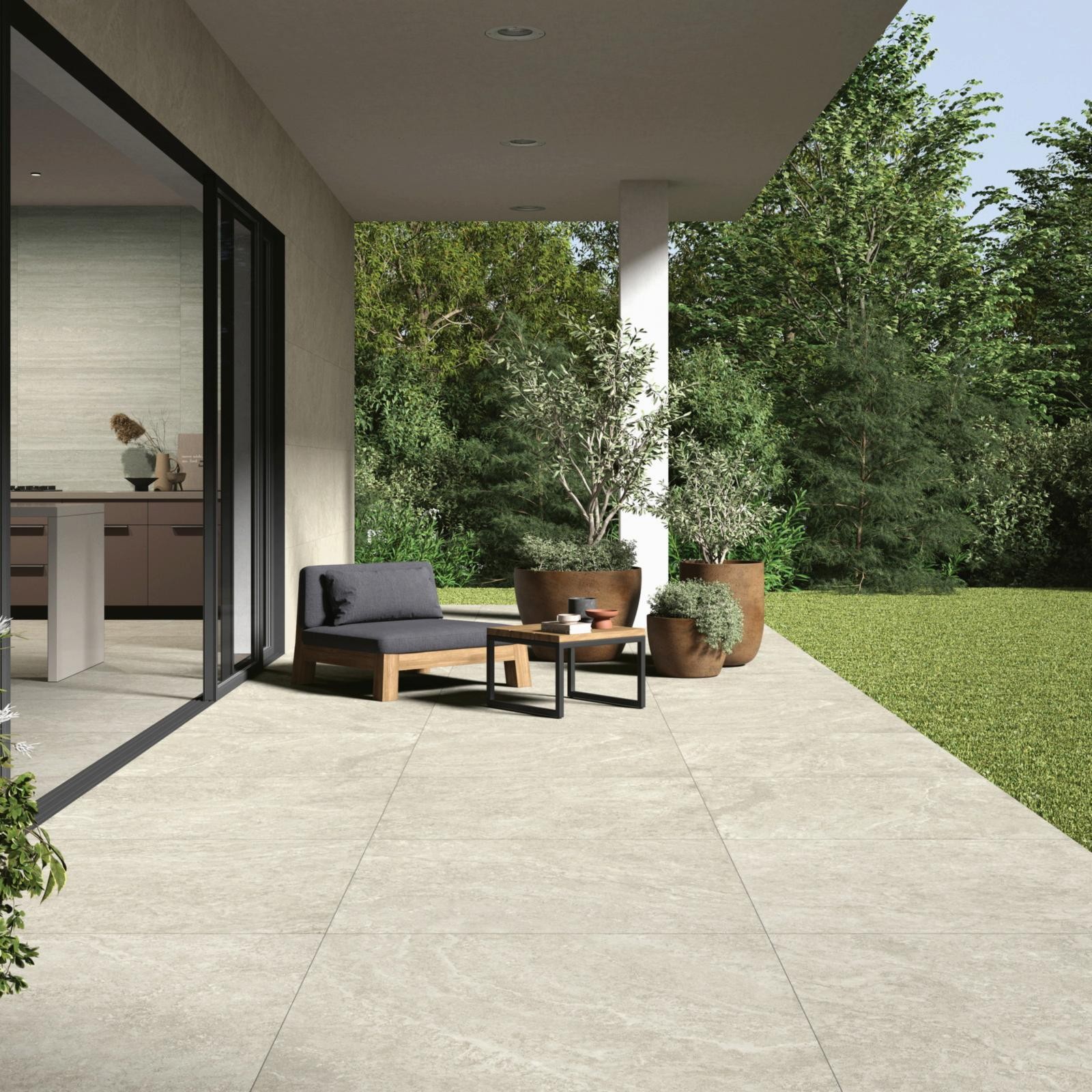 ROMA Greige, Carrelage extérieur