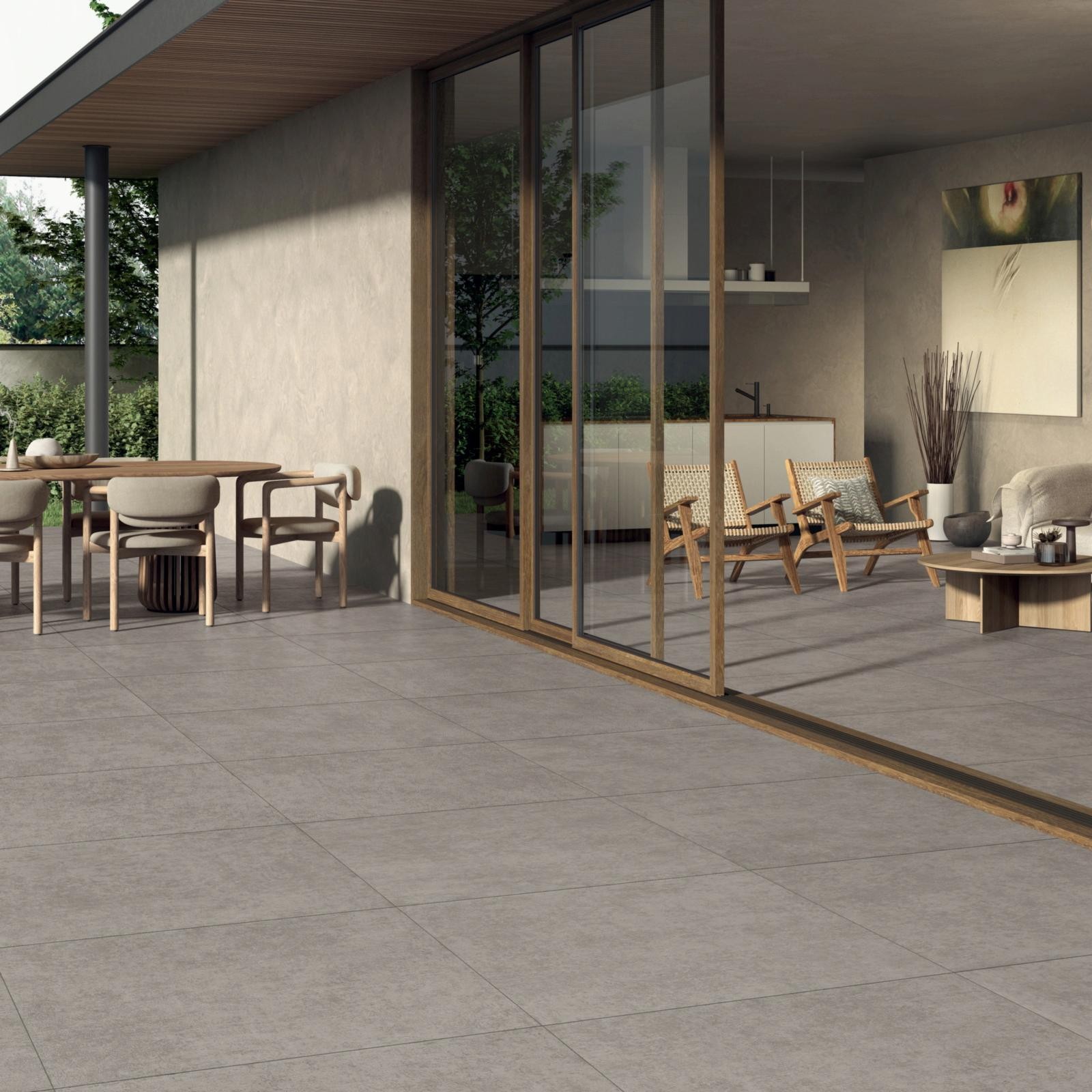TERRAE Silver, Carrelage extérieur