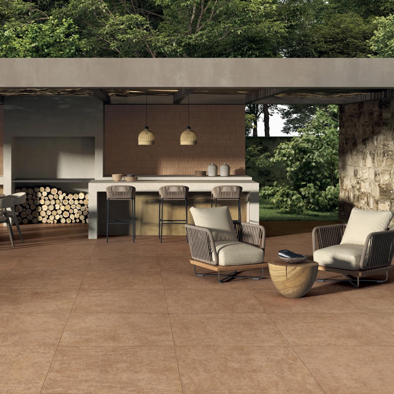 TERRAE Cotto, Carrelage extérieur