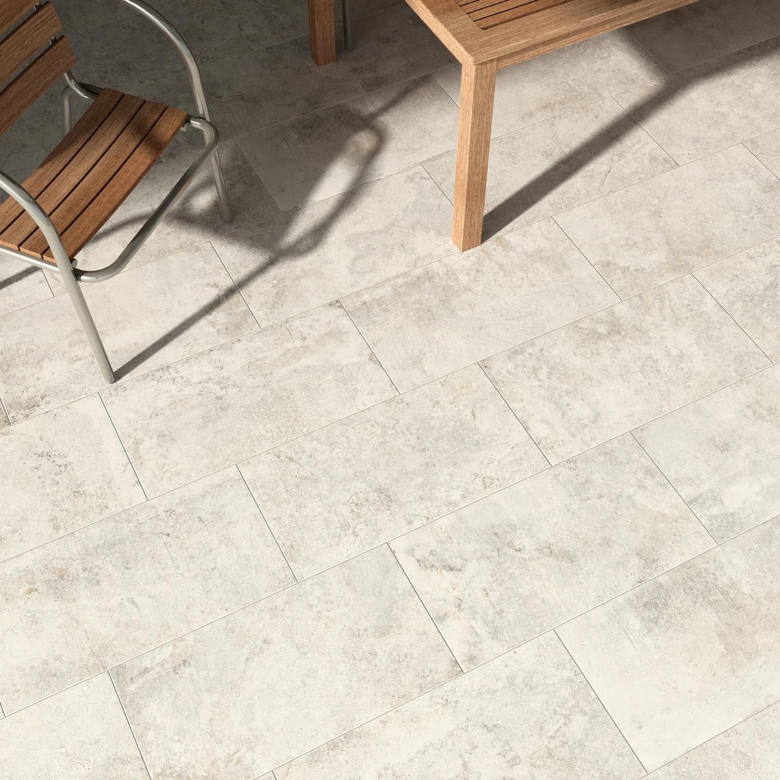DALLE ALWAYS Bianco, Carrelage extérieur 2 cm