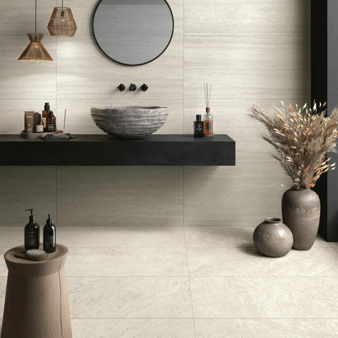 DALLE FIRENZE Bianco, Carrelage extérieur 2 cm