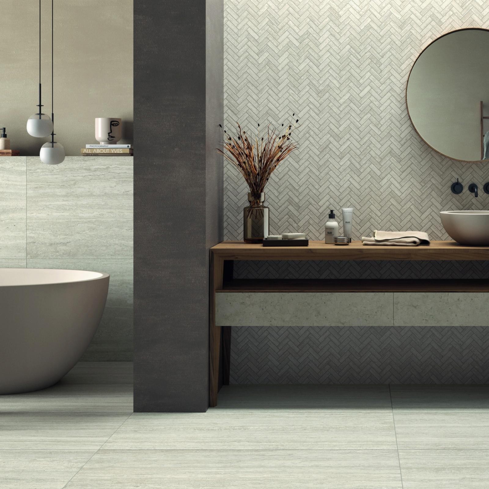 DALLE FIRENZE Greige, Carrelage extérieur 2 cm