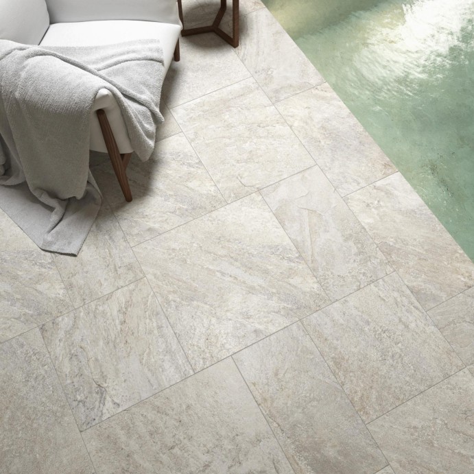 DALLE QUARTZ Silver, Carrelage extérieur 2 cm