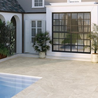 DALLE SLATE Grigio, Carrelage extérieur 2 cm