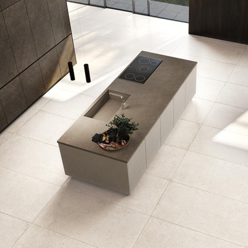 KONKRETE Bianco, Carrelage intérieur