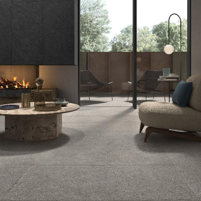 KONKRETE Grigio, Carrelage intérieur